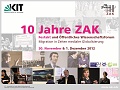Jubilaeum 10 Jahre ZAK